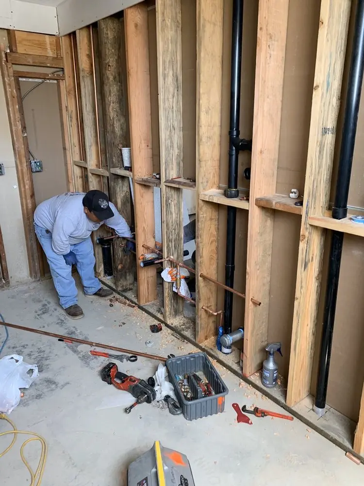 Commercial rough-in plumbing for Water Heater Replacement in Croydon Heights
